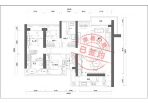 四季御園145平米簡歐風格裝修案例