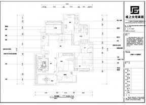 2023洋房三室兩廳戶型圖