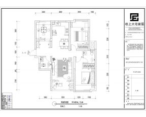 2023兩室兩廳室內(nèi)平面設計布置圖