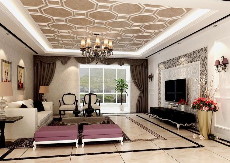 古典主义风格家庭客厅装修图