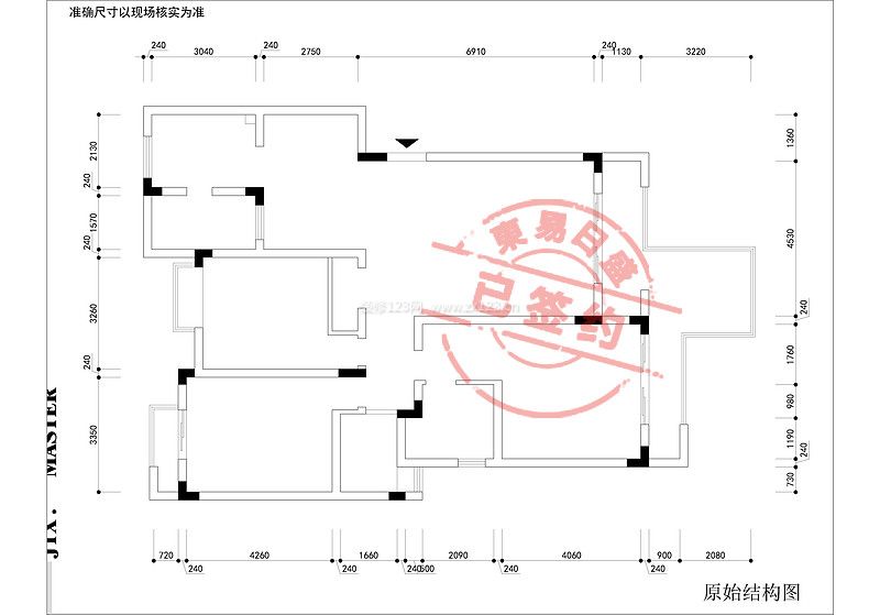 龙湖新江与城120㎡欧式古典装修案例