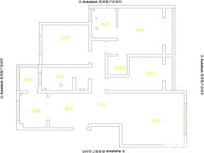 金域藍灣新中式五居200㎡裝修案例