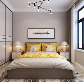 2020现代简约次卧室装修图片-每日推荐