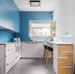 六十平米房子厨房橱柜颜色装修设计效果图