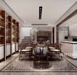 2023独栋中式别墅餐厅设计效果图