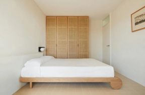 六十平米房子日式风格卧室装修设计效果图