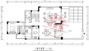 華僑城疊拼別墅現代簡約裝修效果圖