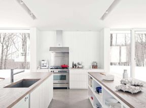 北欧风格厨房设计 2020厨房碗碟收纳柜效果图