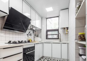 北欧风格厨房设计 2020厨房整体灶台油烟机图片