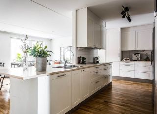 北欧风格开放式厨房设计