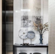 新中式家装玄关装饰品设计效果图
