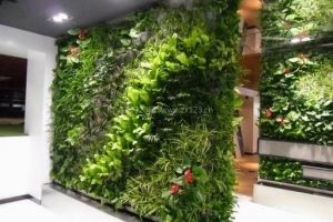 仿真植物墙的安装方法