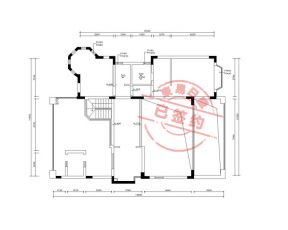 熙龍灣一期洋房255平米歐式古典風格裝修案例