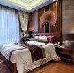 东南亚风格卧室床头造型装饰案例