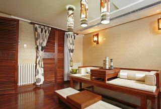 东南亚风格室内家具沙发装饰案例
