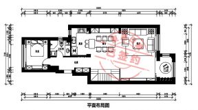 中航云璽大宅240平現(xiàn)代風格效果圖