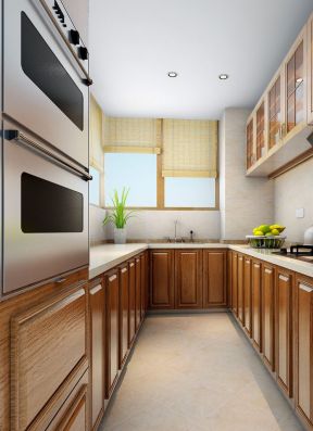 厨房设计中式 2020厨房窗帘设计效果图