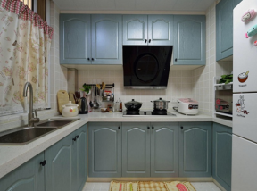 2023唯美现代厨房橱柜颜色装修效果图