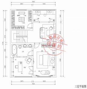 蘭喬圣菲400平米新英式風格效果圖