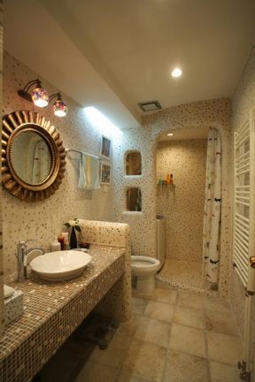 瓷砖卫浴装修效果图片 卫生间防水装修效果图片 家装卫生间装修效果图片 