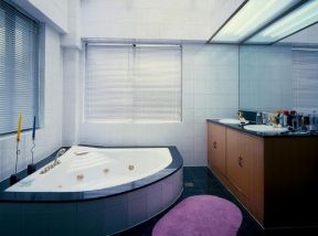 家装卫生间浴缸造型设计图片