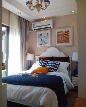 地中海风格小平米卧室装修图片