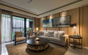 2020現(xiàn)代新中式風(fēng)格裝修圖片 客廳整體裝修效果圖