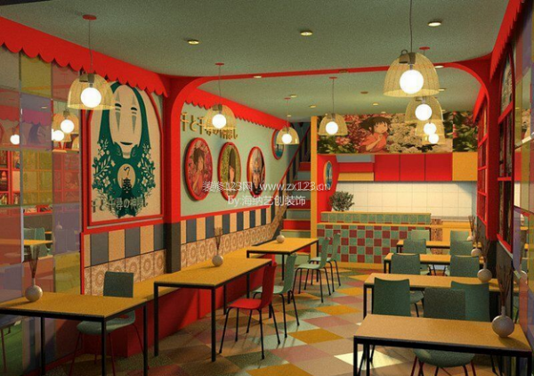 特色面館裝修效果圖