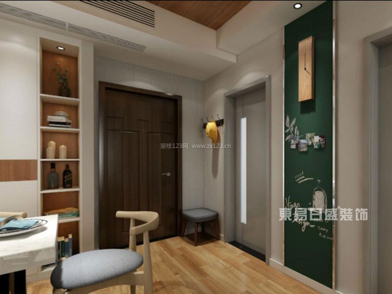 綠地GIC112㎡平層港式新中式混搭風(fēng)格