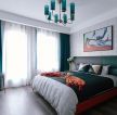家居卧室窗帘色彩装饰装修效果图