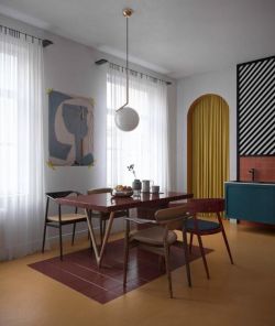 40平小公寓卫生间墙砖效果图