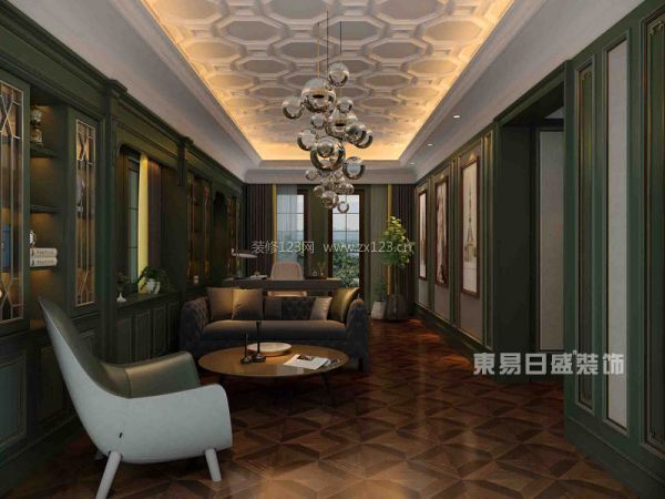 重庆融创玫瑰园600平米法式风格别墅装修案例