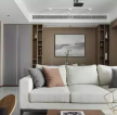 2023现代两室两厅客厅组合沙发装修效果图片