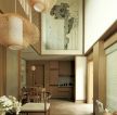 2023现代中式风别墅室内家装设计图片