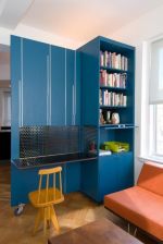 小公寓样板房简易书桌设计效果图