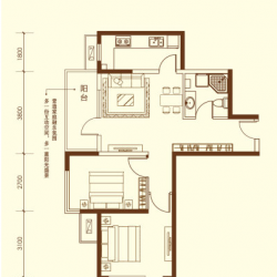 鸿坤原乡溪谷户型图