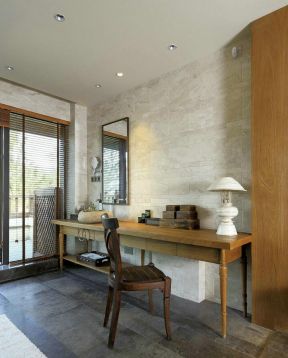 现代中式家装浴室梳妆台简单设计图片