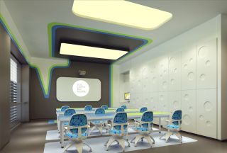 幼儿园室内投影仪设计图片2023