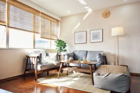 日式风格小清新客厅室内设计效果图赏析