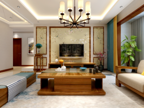 新中式风格客厅装修效果图大全 2020新中式风格客厅家具图片