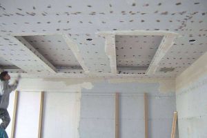 石膏板吊顶安装方法