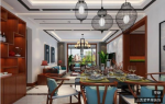 2023中式风格餐厅厅家具设计图片