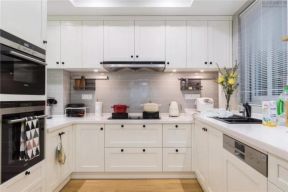 白色北欧风格厨房设计图片