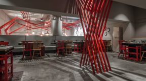 2020餐厅店面装修设计 2020餐厅店面吊顶效果图 