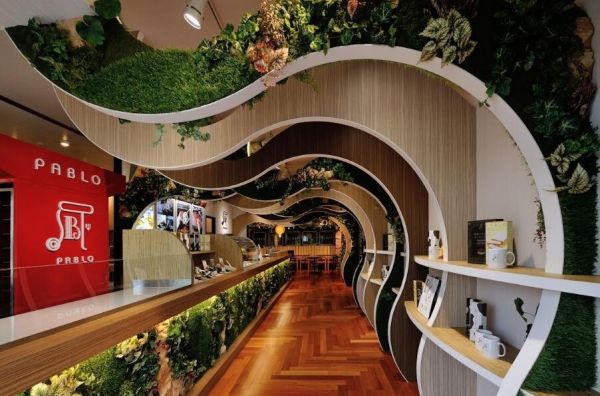 2018中式小餐馆文化墙设计装修效果图_装修1