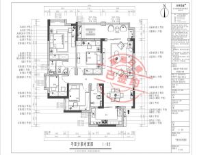 奥园公园一号137㎡简约风装修实景图