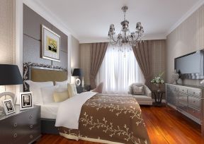 十平米卧室装修图  2020现代欧式卧室设计图