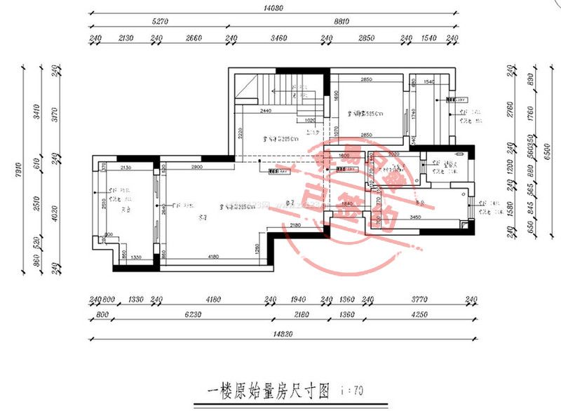 公園大道121㎡復(fù)式裝修效果圖