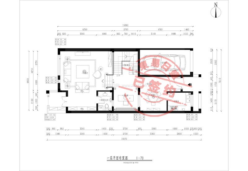 御江南210㎡新中式四室兩廳三衛(wèi)裝修實(shí)景圖