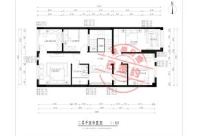 御江南210㎡新中式四室两厅三卫装修实景图